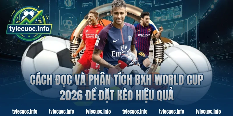 Cách Đọc Và Phân Tích BXH World Cup 2026 Để Đặt Kèo Hiệu Quả