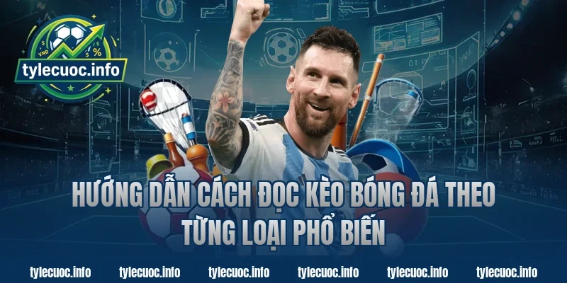 Hướng dẫn cách đọc kèo bóng đá theo từng loại phổ biến